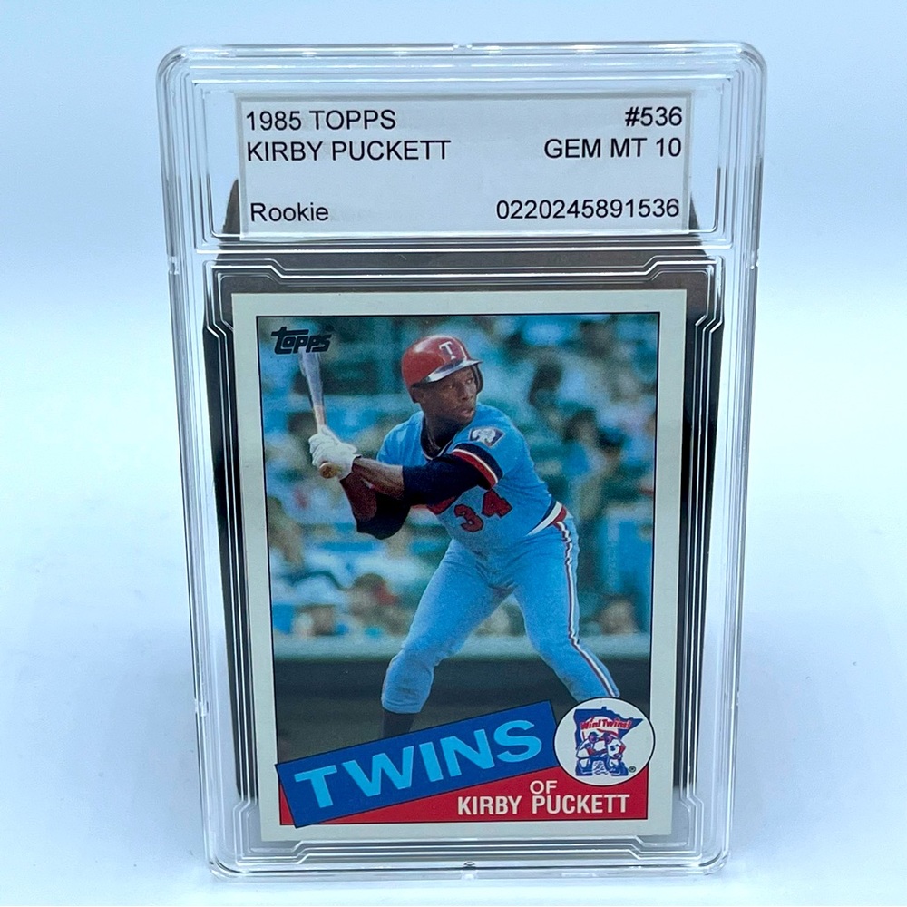 TOPPS 1985 Kirby Puckett Rookie Baseball Card